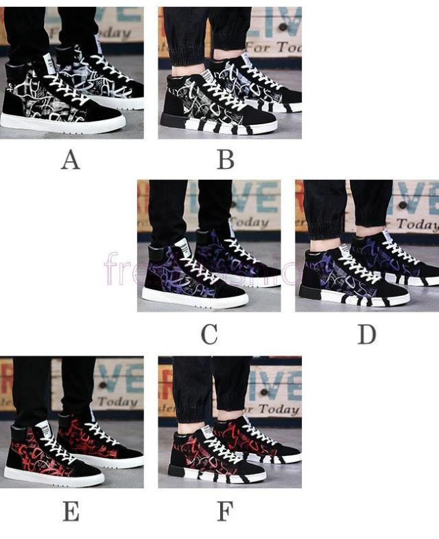 通常デザイン 17新品 人気 スニーカー メンズ ハイカット おしゃれ 春夏 新作 カジュアルシューズ メンズ靴 ランニングシューズ 軽量 ハンドメイド メンズファッション 靴 シューズ Abconstruction Gr