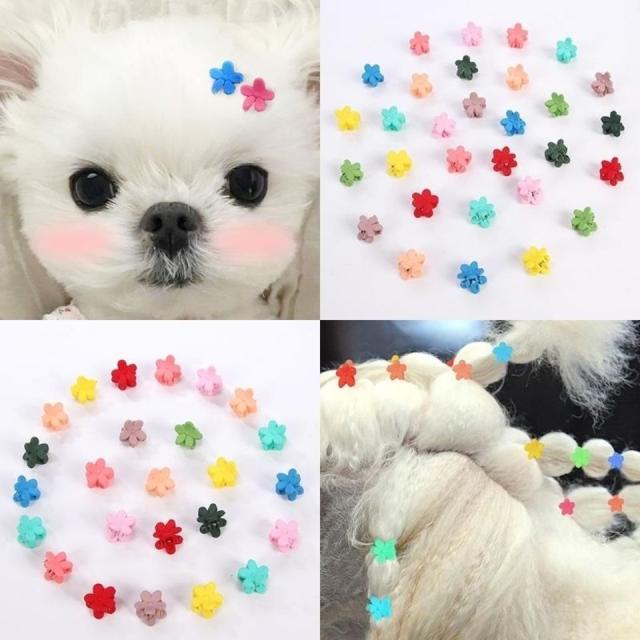 【リボン付きねこちゃん】ベビーヘアクリップ　キッズヘアクリップ　ヘアピン 4点セット ベビー 赤ちゃん キッズ ヘアクリップ ヘアピン