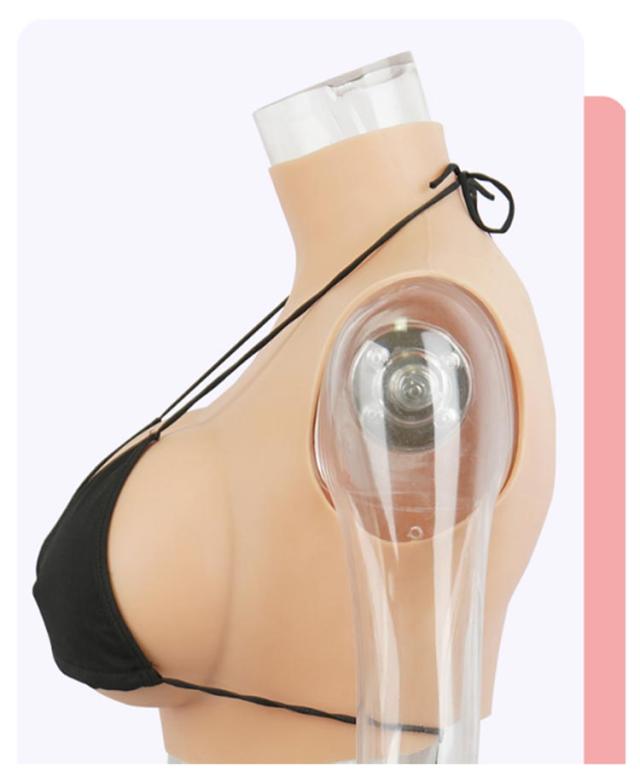 女装 ゲル充填 コスプレ Hカップ シリコンバスト おっぱい シリコーン シリコンバスト 偽乳 ぷるぷる偽乳 着るだけで理想の美胸に 肌の露出対策 ハイネック