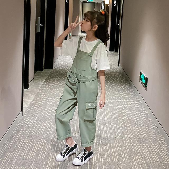 通販限定商品 オーバーオール パンツ 子供服 春秋 長ズボン オールインワン ゆったり ハイウエスト カジュアルパンツ プリント 女の子 可愛い きれいめ 送料無料即決 キッズベビー マタニティ キッズ Yogapictureoftheday Com