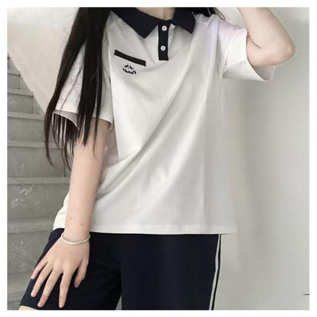 Sサイズ】レザレクション 半袖ポロシャツ ショートパンツ ブラック上下