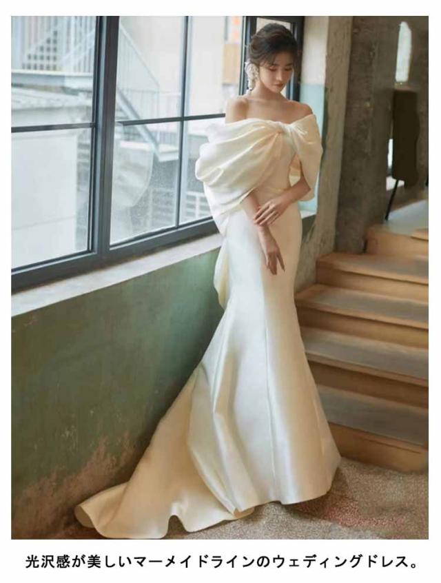 ウェディングドレス ウエディングドレス 春 マーメイドライン 結婚式