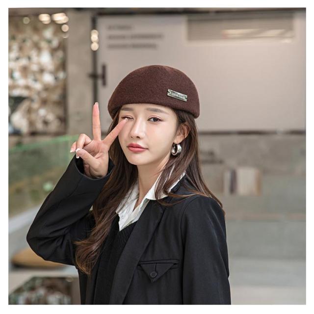 THE FLAT HEAD ビンテージ風 レザー ハンチング キャスケット THE FLAT