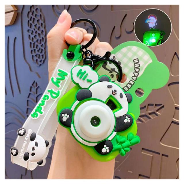 キーホルダー プッシュポップゲーム アニマル 迷路付き 両面遊べる