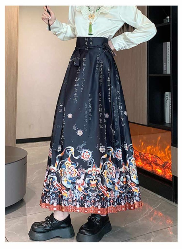ラップスカート 巻きスカート チャイナドレス チャイナ服 中華風