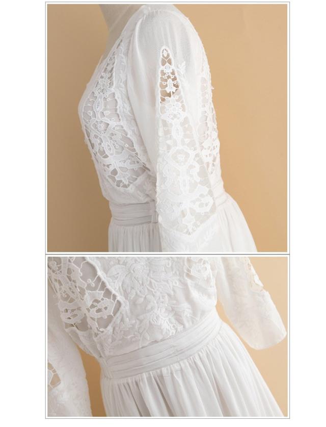 ランキング受賞 マキシワンピース コットンマキシワンピース マキシ