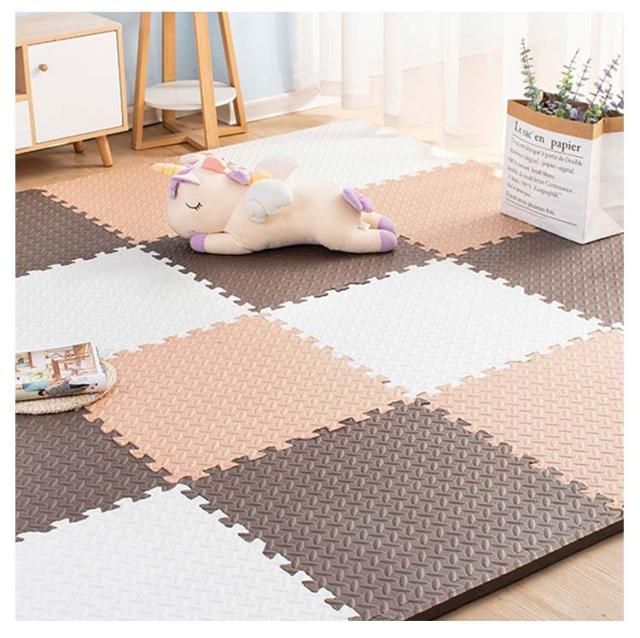 ジョイントマット 大判60cm 3畳 16枚 厚手 2cm おしゃれ EVA高品質