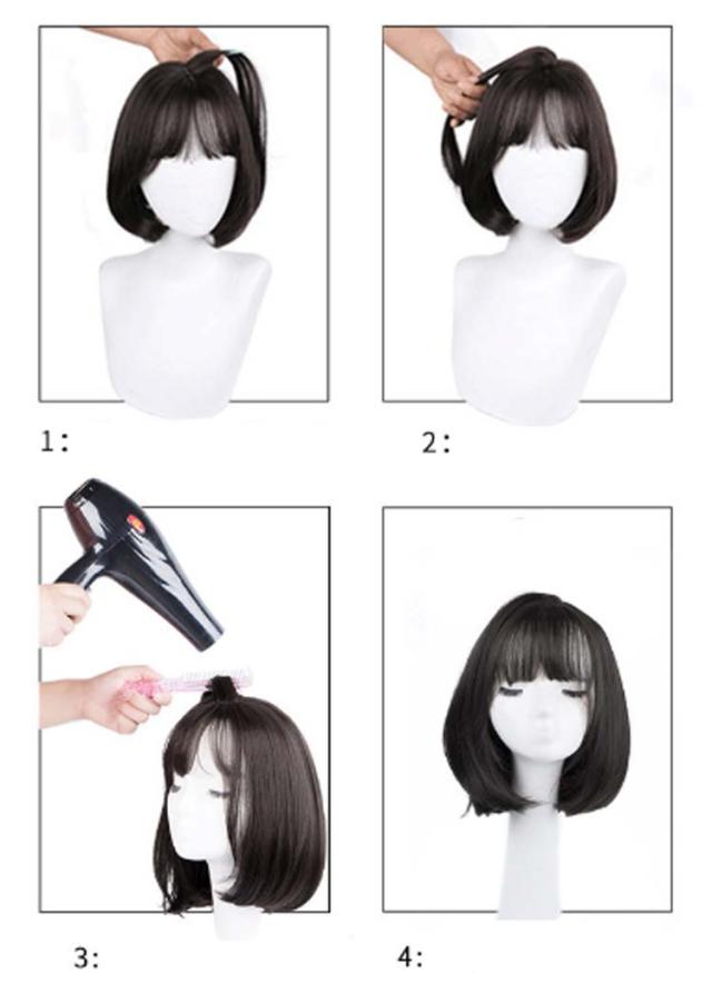 40cm 45cm かつら 人毛 フルウィッグレディース カール ウィッグ セミショート ウィッグ 女性 かつら 白髪 薄毛 人毛 自然 セミショートヘア 大人 カール 小顔 黒髪 かつら レディース コスプレ 送料無料 薄毛 増毛 つけ毛 白髪隠し 40cm 45cm かつら 人毛 フルウィッグレディース カール ウィッグ セミ