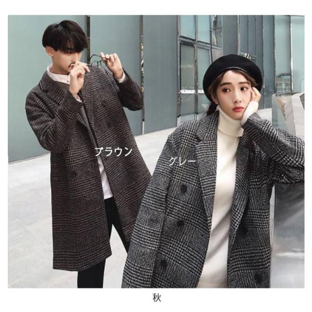 美品✨ LOVELESS チェスターコート グレンチェック 千鳥格子 サイズM 美品 LOVELESS ラブレス チェスターコート Mサイズ 千鳥格子