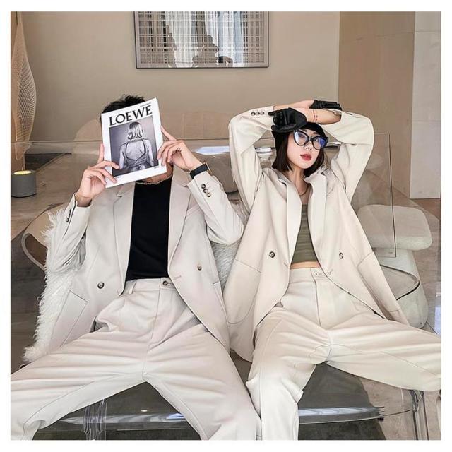 スーツ セットアップ メンズ レディース テーラード スーツ テーラード