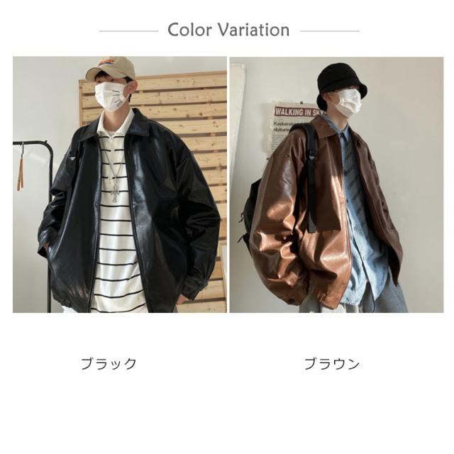 アメカジ PUレザー ジャケット カジュアル ビンテージ風 Amazon.co.jp: レディースPUレザージャケット、ジップポケット