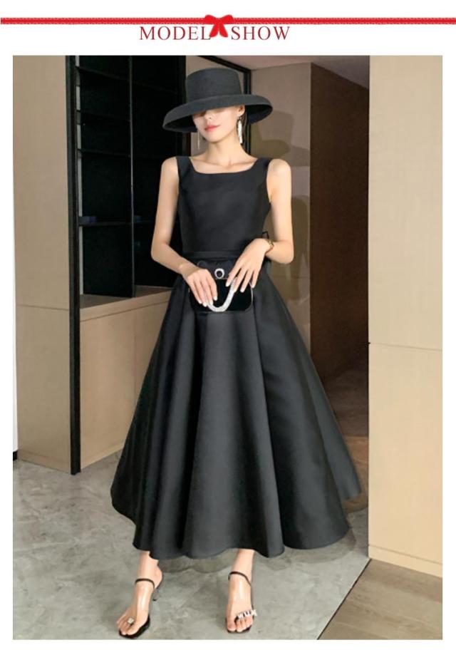 ウエディングドレス 二次会 スクエアネック ノースリブ 背空き