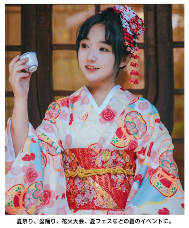 浴衣 セット 3点セット ゆかた yukata 浴衣セット セット 作り帯 帯