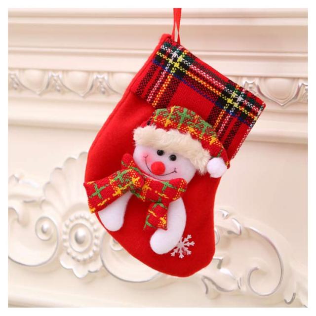 4点セット クリスマスソックス クリスマス小物 靴下 サンタ