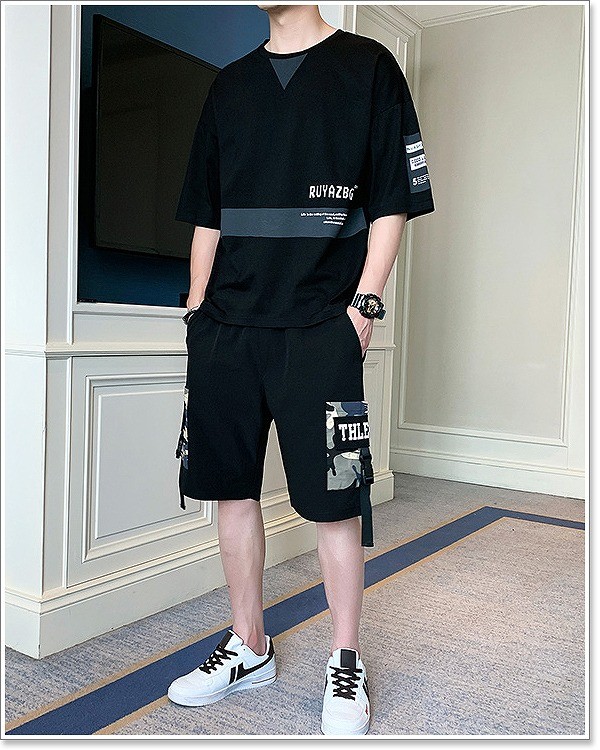 セットアップ メンズ 半袖 夏 大きいサイズ スウェット ジャージ