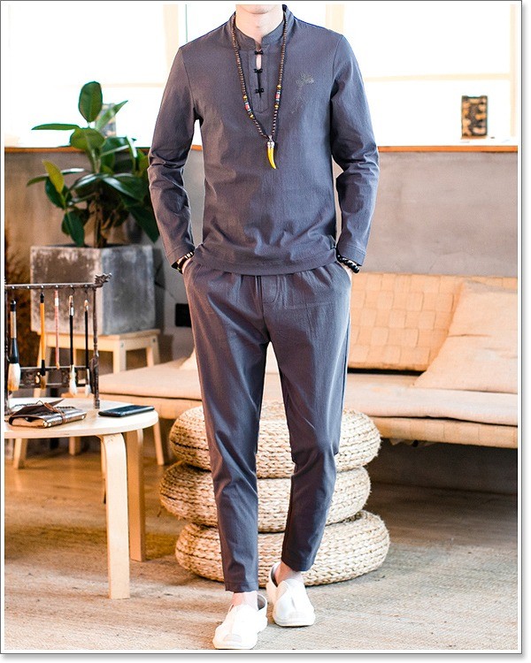 甚平 メンズ 長袖 作務衣 夏用 男性用 麻 浴衣 着物 刺繍 部屋着 夏祭り 花火大会 しじら織り おしゃれ 大きいサイズ セットアップ 甚平 メンズ 長袖 作務衣 夏用 男性用 麻 浴衣 着物 刺繍 部屋着 夏