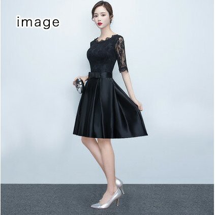 Leja - 美品lejaブラックパーティードレスの通販 by