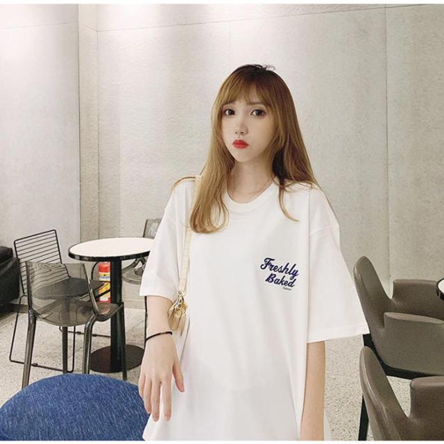 ルームウェア 上着 夏新作 可愛い Tシャツ 着痩せ 丸首 半袖 ゆるTシャツ 2021 体型カバー レディース 大きいサイズ プルオーバー カジュアル トップス Tシャツ レディース 半袖 トップス ゆるTシャツ 丸首 大きい