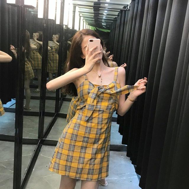 チェック柄ひざ丈ワンピース お出かけに最適 ミニスタイルも魅力的 チェック柄ひざ丈ワンピース お出かけに最適 ミニスタイルも魅力的