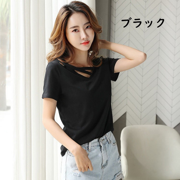 Tシャツ レディース きれいめ 40代 春夏 上品 半袖Tシャツ