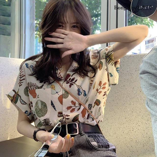 ブラウス レディース 半袖 オフィス 夏服 40代 20代 トップス 白シャツ 折り襟 きれいめ おしゃれ 大きいサイズ ゆったり 着痩せ 韓国風 大人 上品 通勤 新品 photo7947.jpg