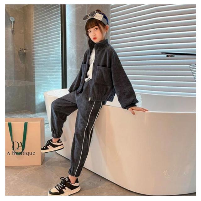 ジャケット セットアップ キッズ コーデュロイジャケット コーデュロイ