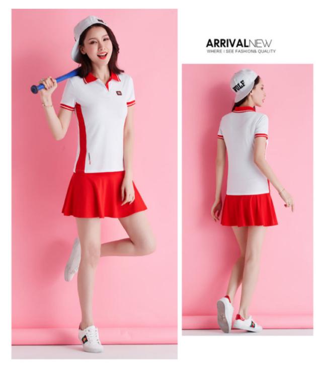 ゴルフウェア レディース 春夏 セットアップ スカート 2点セット 上下