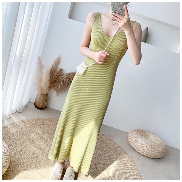 NBB weekendホワイトライム ノースリーブワンピース NBB weekendホワイトライム ノースリーブワンピース NBB WEEKEND