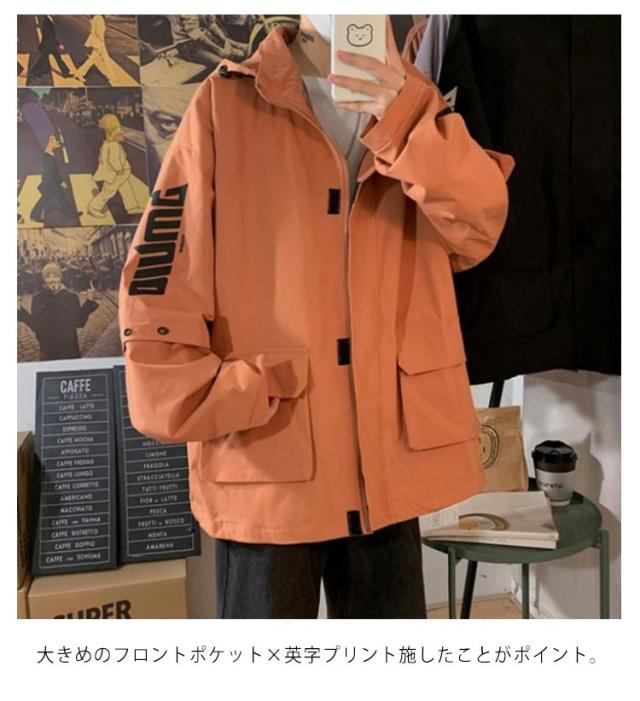 ジャンパー メンズ ブルゾン ジャケット アウター フード付き