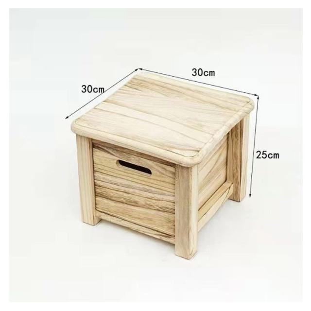 引き出し付き 木製 スツール 収納 収納ボックス 収納スツール おしゃれ