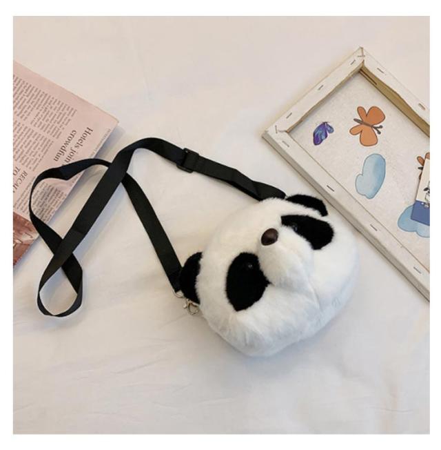 保留中。再お値下げ！パンダモコモコショルダーバック。 保留中。再お値下げ！パンダモコモコショルダーバック。 保留中
