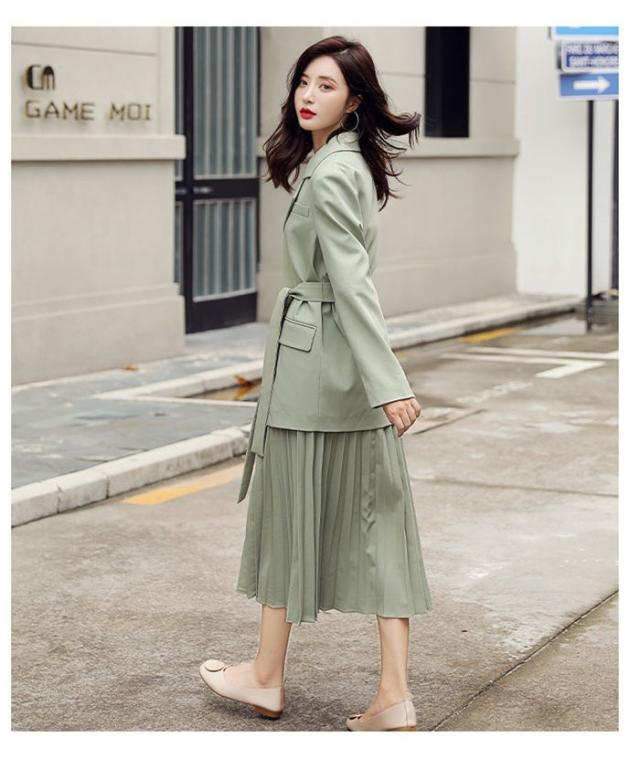 在庫処分特価 セットアップ レディース スカート 秋 カジュアル 長袖 大人 コーデ プリーツスカート 2点セット 通勤 おしゃれ 秋服 上下セット リアルサープラス Arnabmobility Com