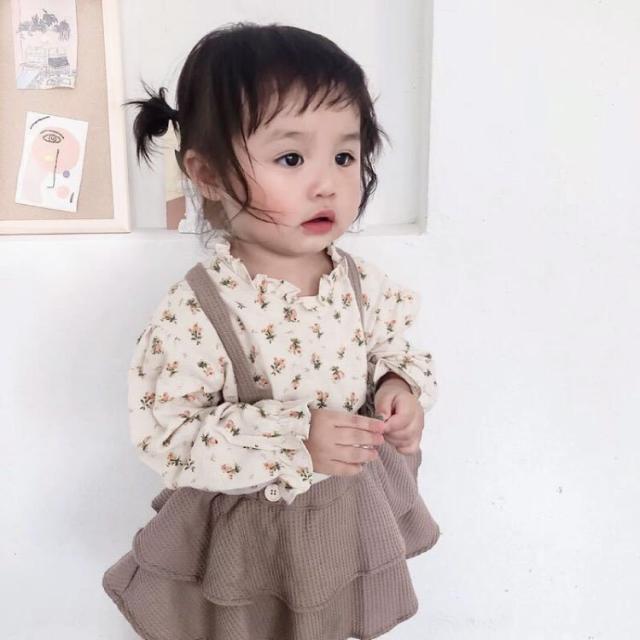 エッセンシャルズ 韓国 ベビー服 サロペット ロンパース 子供服 秋服 女の子 フリル 夏 秋 冬 おしゃれ 可愛い かわいい 新生児 60 70 80 90 出産祝い キッ 高い素材 Fcrtt Org