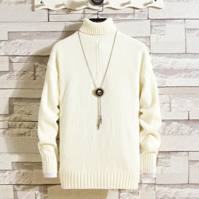 早割クーポン ニット メンズ セーター トップス タートルネック ハイネック 秋冬 長袖セーター インナー ウィンターウェア メンズファッション 5色 当店限定 Syber Technology Com