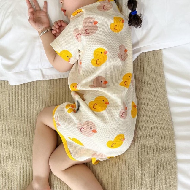 スリーパー ガーゼ 新生児 夏用 春 夏 赤ちゃん ベビー キッズ