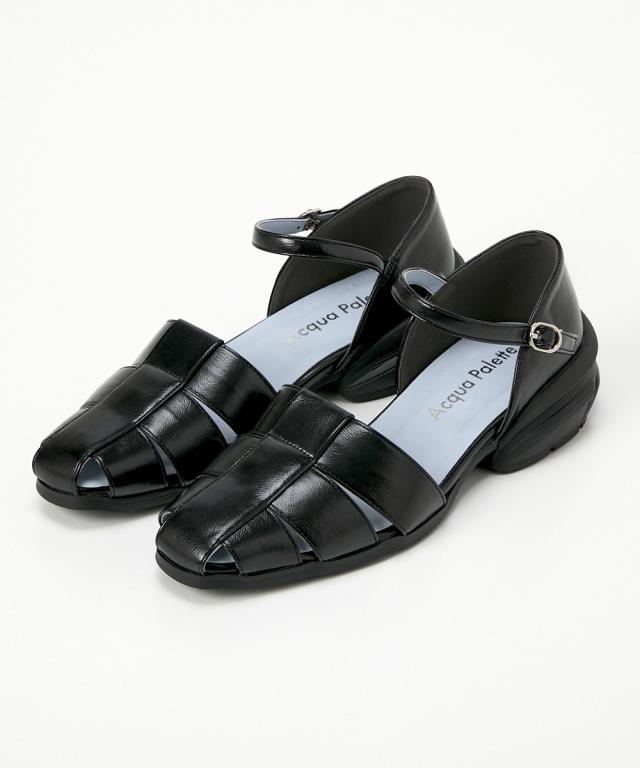 大きいサイズ レディース ゆったり幅広 ACQUA PALETTE アクアパレット セパレートグルカ サンダル ワイズ4E 夏 靴 シューズ  | 25.0〜25.5cm | ニッセン nissen