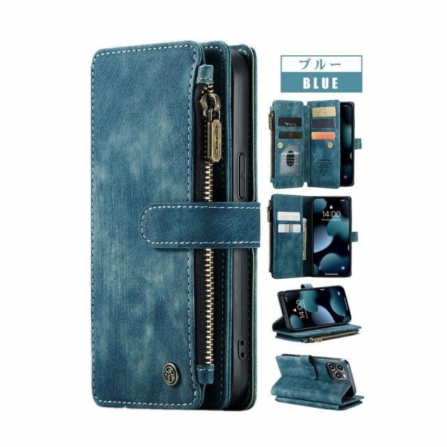 iPhone14 ケース 手帳型 財布 iPhone 13 Pro 13 miniケース (3).jpg