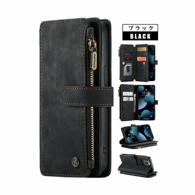 iPhone14 ケース 手帳型 財布 iPhone 13 Pro 13 miniケース (2).jpg