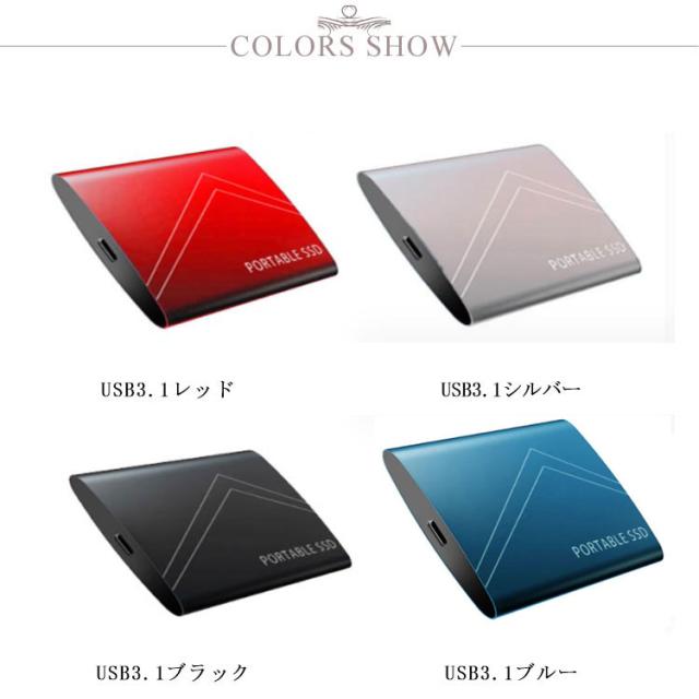 SSD 28.6TBコンパクト ポータブル Portable 外付け ポータブルSSD 外付けSSD 外付けハードディスク 64GB拡張容量 4T/6T/8T