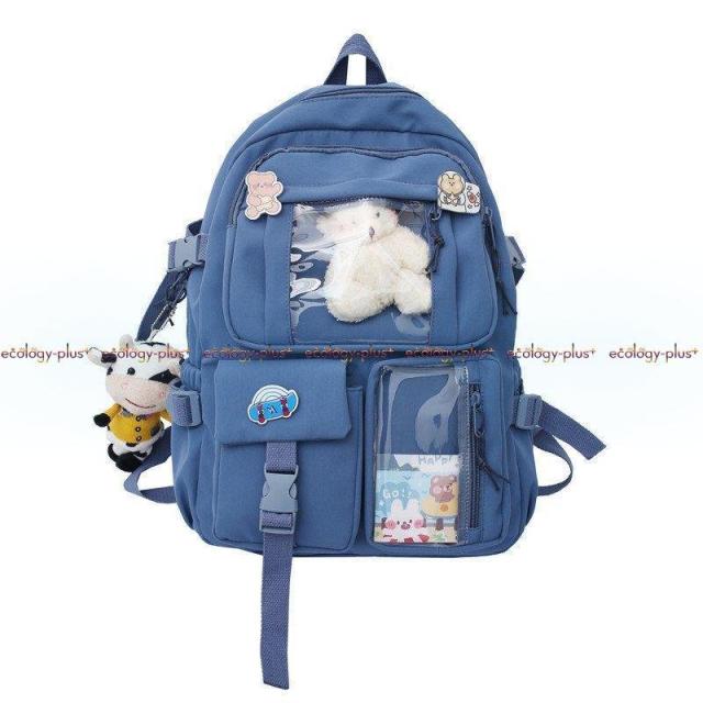 韓国版インズカレッジスタイル 大容量高校生 ランドセル 女性日本人原宿 ウルザン 中学生 バックパック 韓国版インズカレッジスタイル 大容量高校生 ランドセル 女性日本人