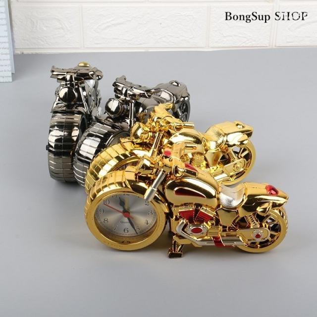 オートバイモデル　ゴールド　目覚まし時計 楽天市場】新生活 置き時計 置時計 バイク ディスプレイ