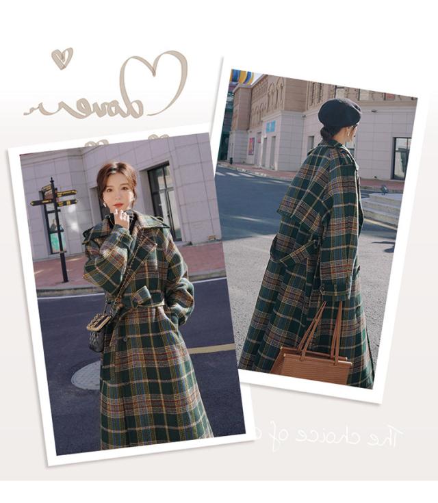 チェスターコート レディース 秋冬 40代 チェスターコート チェック柄