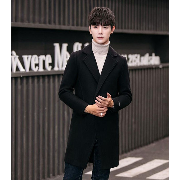 チェスターコート メンズ 大きいサイズ アウター 無地 トレンチコート メンズ ロング丈 通勤