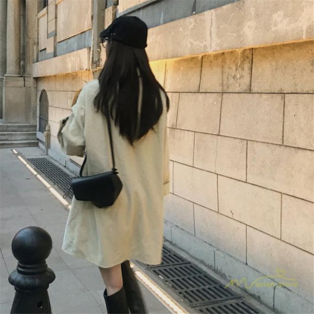 シャツワンピース ミニ丈 レディース 無地 長袖 コーデュロイ ショート