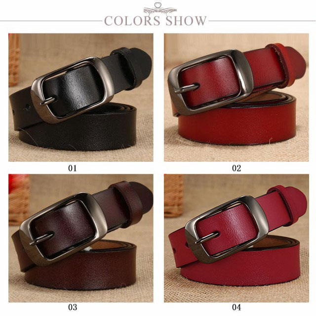 革 9色 ベルト MENS レディース メンズ 無地 ジーンズ 牛革