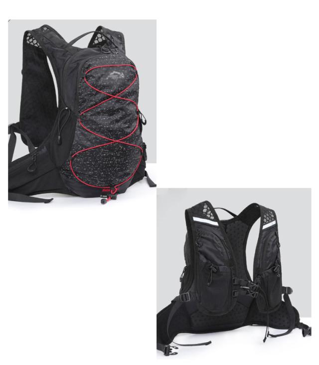 ランニングバッグ 12L フロントポケット リュック ランニング