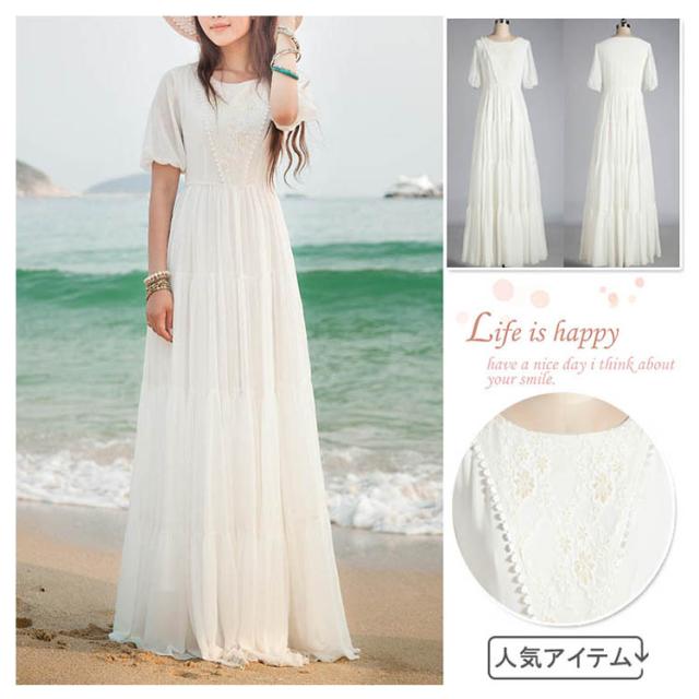 新品 マキシワンピース シフォンワンピース ドレス マキシ丈ワンピース 通勤 結婚式 白 ホワイト 春 ロング ノースリーブ マキシワンピ ワンピ 希少 大人気 Farmerscentre Com Ng