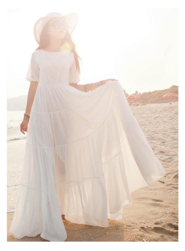 新品 マキシワンピース シフォンワンピース ドレス マキシ丈ワンピース 通勤 結婚式 白 ホワイト 春 ロング ノースリーブ マキシワンピ ワンピ 希少 大人気 Farmerscentre Com Ng