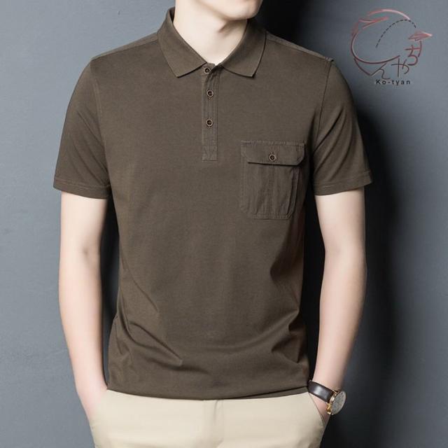 ポロシャツ メンズ きれいめ 半袖 ポロ スリム ゴルフシャツ ゴルフ