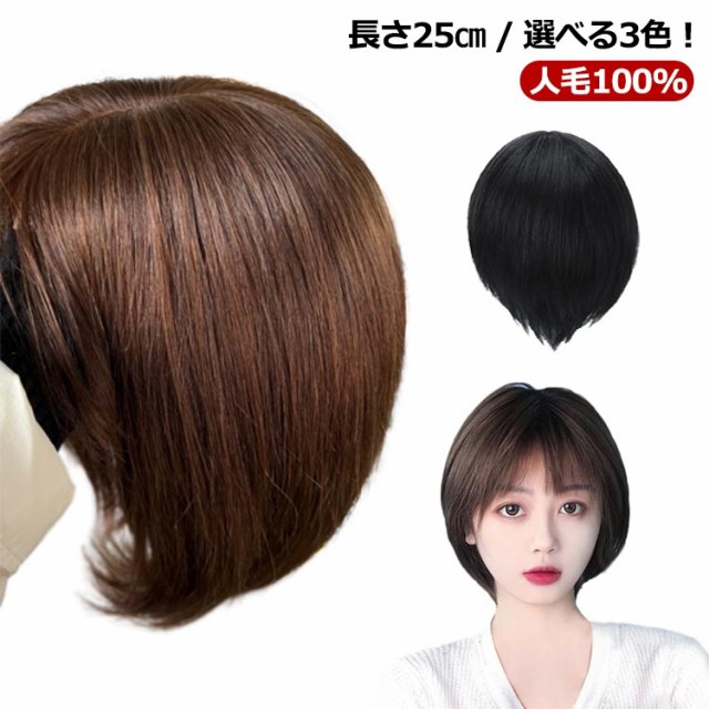 気品人毛100% ショートwig ウィッグBZ20